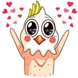 Cockatoo sticker 12
