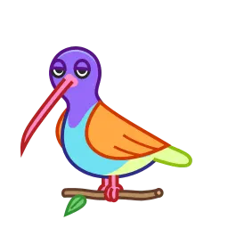 Колибри sticker 11