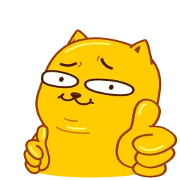 Цветные котики sticker 3