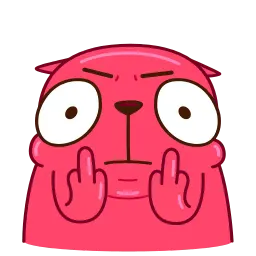 Цветные котики sticker 6