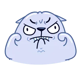 Цветные котики sticker 7