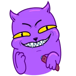 Цветные котики sticker 8