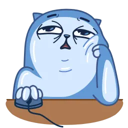 Цветные котики sticker 9