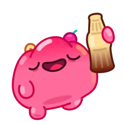 Цветные желешки sticker 11