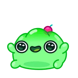 Цветные желешки sticker 10