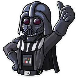 Darth Vader sticker 4
