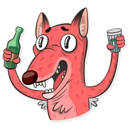 Comrade Fox sticker 7