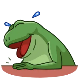 Озадаченная лягушка Telegram sticker pack