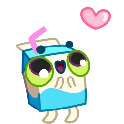 Печенье и молоко sticker 2