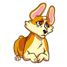 Corgeous sticker 12