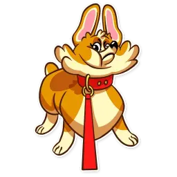 Corgeous sticker 5