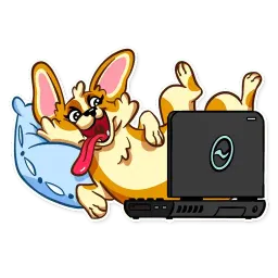 Corgeous sticker 9