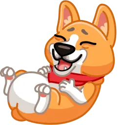 Корги Маффин Telegram sticker pack