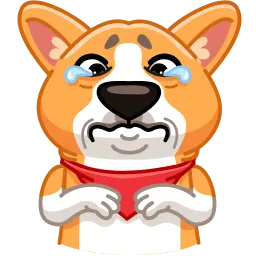 Корги Маффин sticker 11