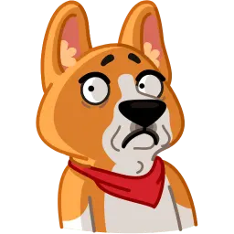 Корги Маффин sticker 4