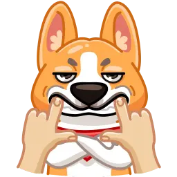 Корги Маффин sticker 7