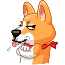 Корги Маффин sticker 8
