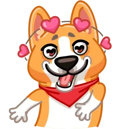 Корги Маффин sticker 10