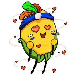 Corn sticker 4
