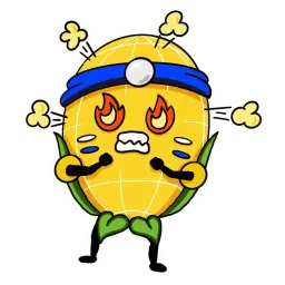 Corn sticker 10