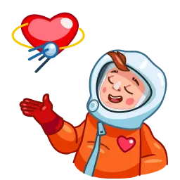 Космонавт Юрий sticker 2