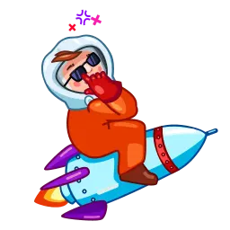 Космонавт Юрий sticker 9