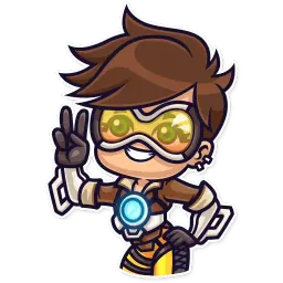 Cosplay Girl sticker 8