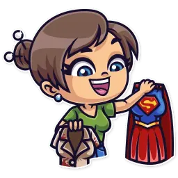 Cosplay Girl sticker 9