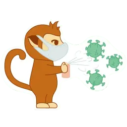 Коронавирус sticker 12