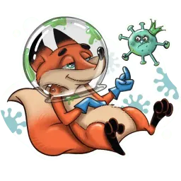 Коронавирус sticker 7