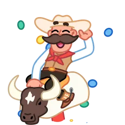 cowboy sticker 4