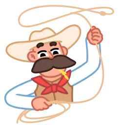 cowboy sticker 5