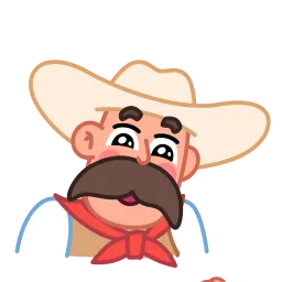 cowboy sticker 6
