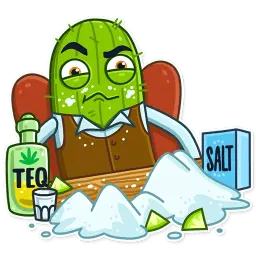 Cowboy Cactus sticker 11