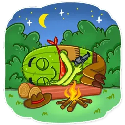 Cowboy Cactus sticker 12