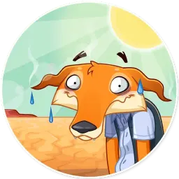 Cowboy Fox sticker 6