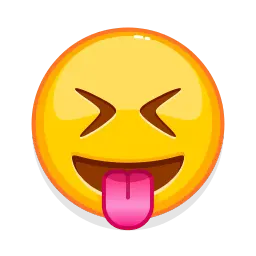 Сумасшедшие эмоджи Telegram sticker pack