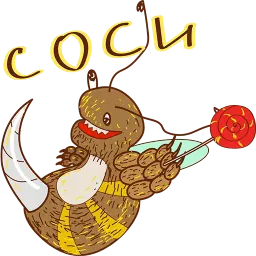 Укуренная Пчела sticker 12