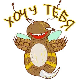 Укуренная Пчела sticker 6