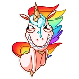 Crazy Pony Telegram sticker pack