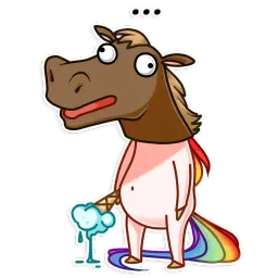 Crazy Pony sticker 2