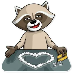 Criminal Raccoon sticker 6