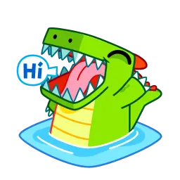 Крокозавр sticker 5