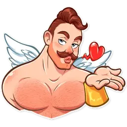 Cupid sticker 2