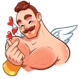 Cupid sticker 12