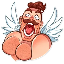 Cupid sticker 3
