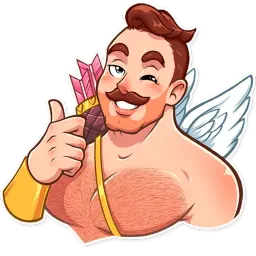 Cupid sticker 4