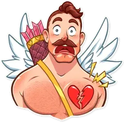 Cupid sticker 8