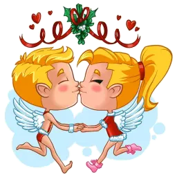 Джон и Ева Telegram sticker pack