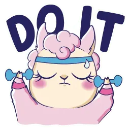 Лама без драмы sticker 7